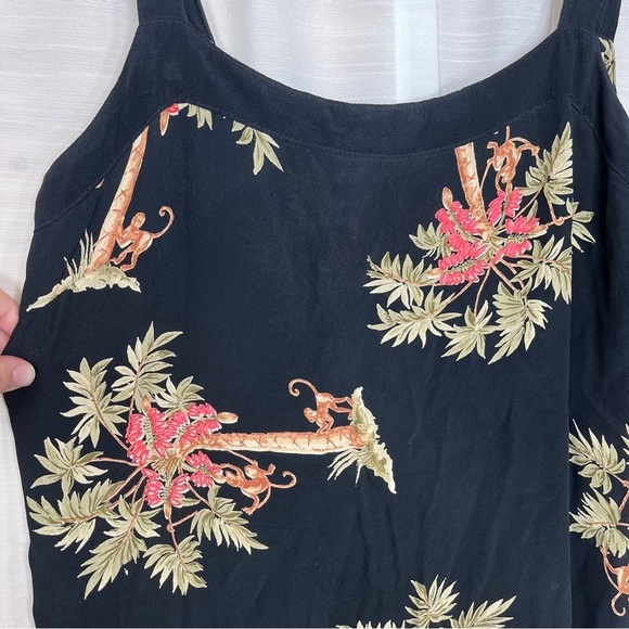 Loco lindo retro style money in palm trees dress - Picture 2 of 8